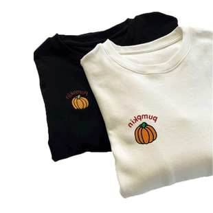 白色纯棉德绒长袖t恤女2026新款秋冬季高级感加绒内搭打底衫上衣