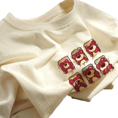 早春新款纯棉短袖t恤女装上衣服