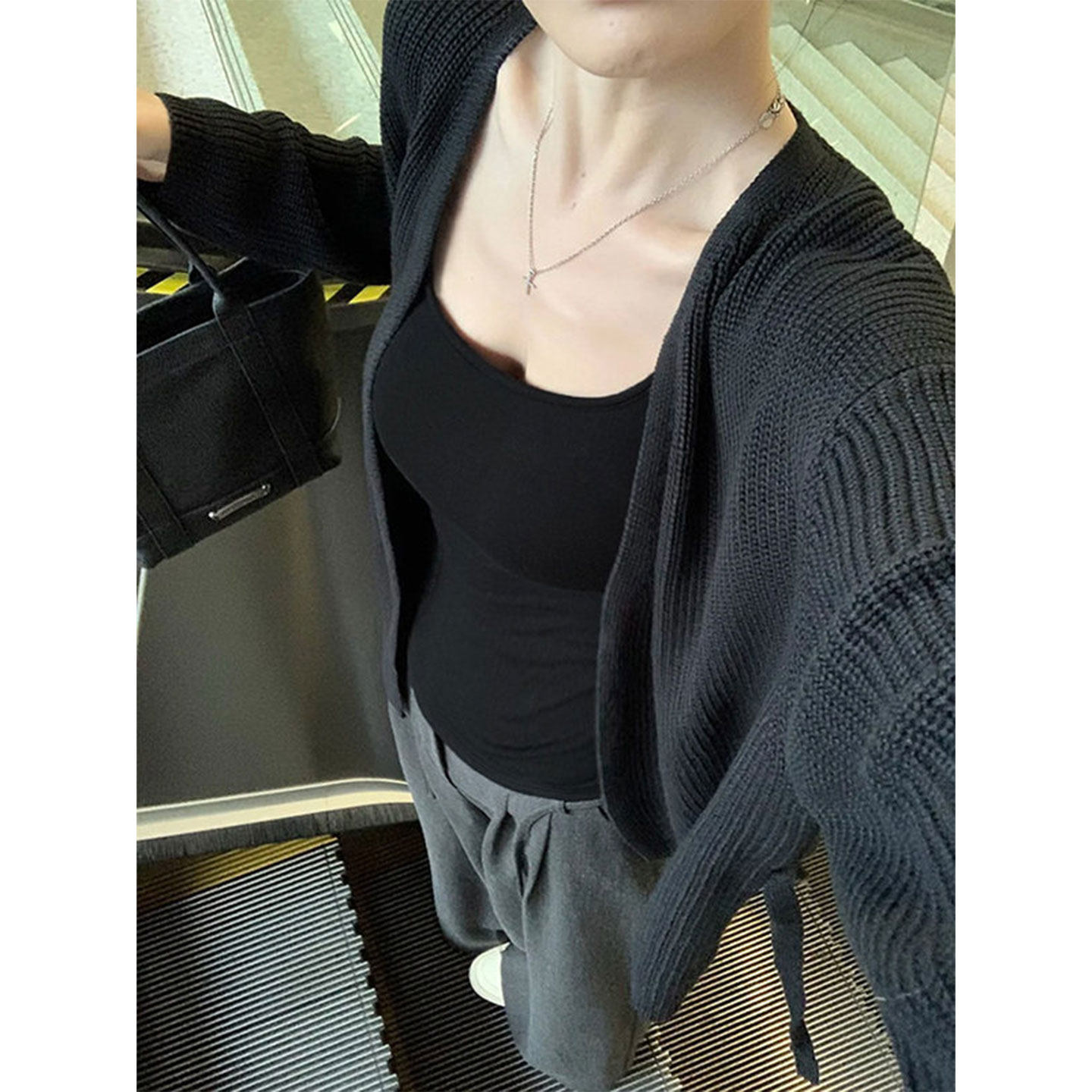 黑色修身u领内搭打底衫长袖t恤女2026新款纯欲风高级感辣妹小上衣,女装/女士精品,T恤,淘宝优惠券,粉丝福利购,淘宝优惠卷