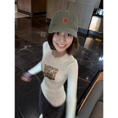 早春穿搭超火韩版 欧货潮女装 洋气内搭打底衫 2026新款 长袖 t恤上衣