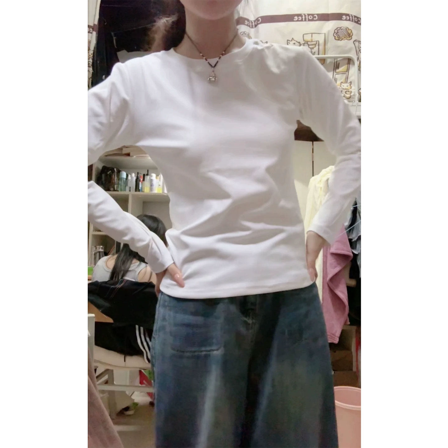 秋冬内搭高级感打底衫女2025新款今年流行爆款长袖t恤上衣可外穿