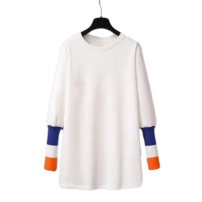 白色加绒内搭打底衫女长袖