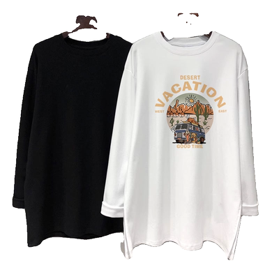 春秋季新款长袖t恤打底衫女内搭