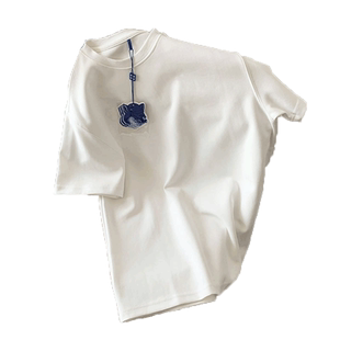 夏季纯棉短袖t恤女2026新款美式复古宽松韩版潮oversize上衣ins潮