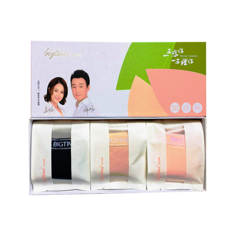 大新款版时代抗菌内裤女士三角内裤情侣舒适正品