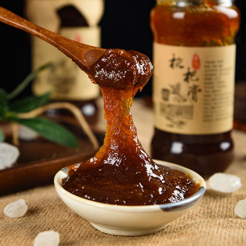 云霄枇杷膏自制农家纯手工冰糖500g琵琶膏原产地甜度适中浓稠
