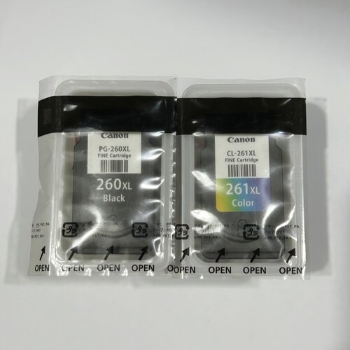 原装佳能260 261XL墨盒 Canon PIXUS TS5320 TS6420 TR7020打印机