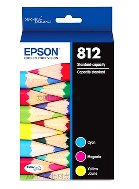 原装EPSON 812 812XL墨盒 WF3820 3825 4830 4835 7830 7310 7000