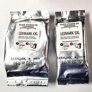 X5690打印机墨盒 X4690 原装 利盟4号xl墨盒黑色5号彩色X2690X3690