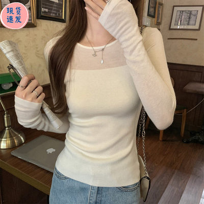 别致纯欲打底衫女内搭修
