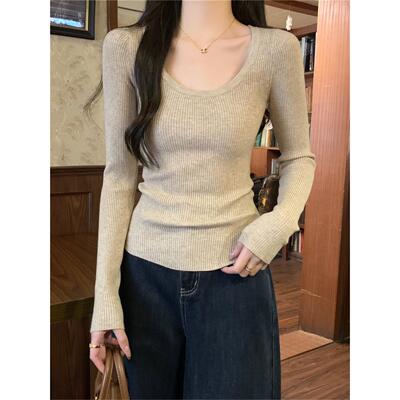 别致绝美U领纯欲设计感打