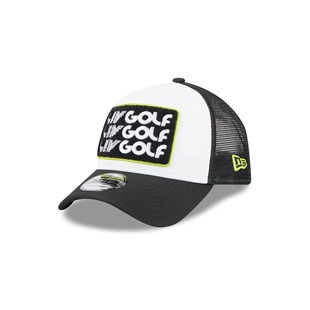 代购New Era高尔夫球帽男子均码LIV Golf 9FORTY A-Frame Trucker