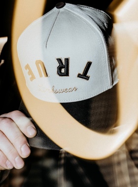 代购TRUE Linkswear高尔夫球帽男女均码Backspin Twill Snapback