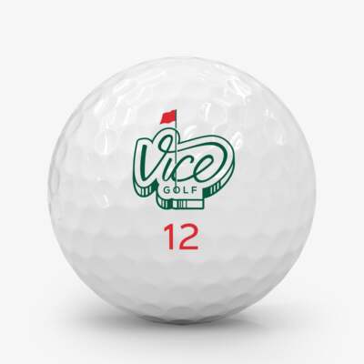 代购Vice Pro Plus Ode To Augusta Golf Balls高尔夫球四层球