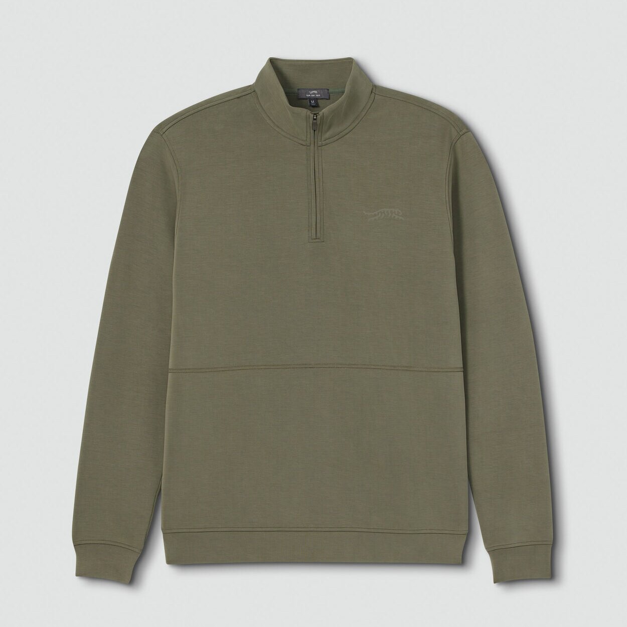 sun day red高尔夫长袖衫男泰格伍兹Pacific Luxe Quarter Zip