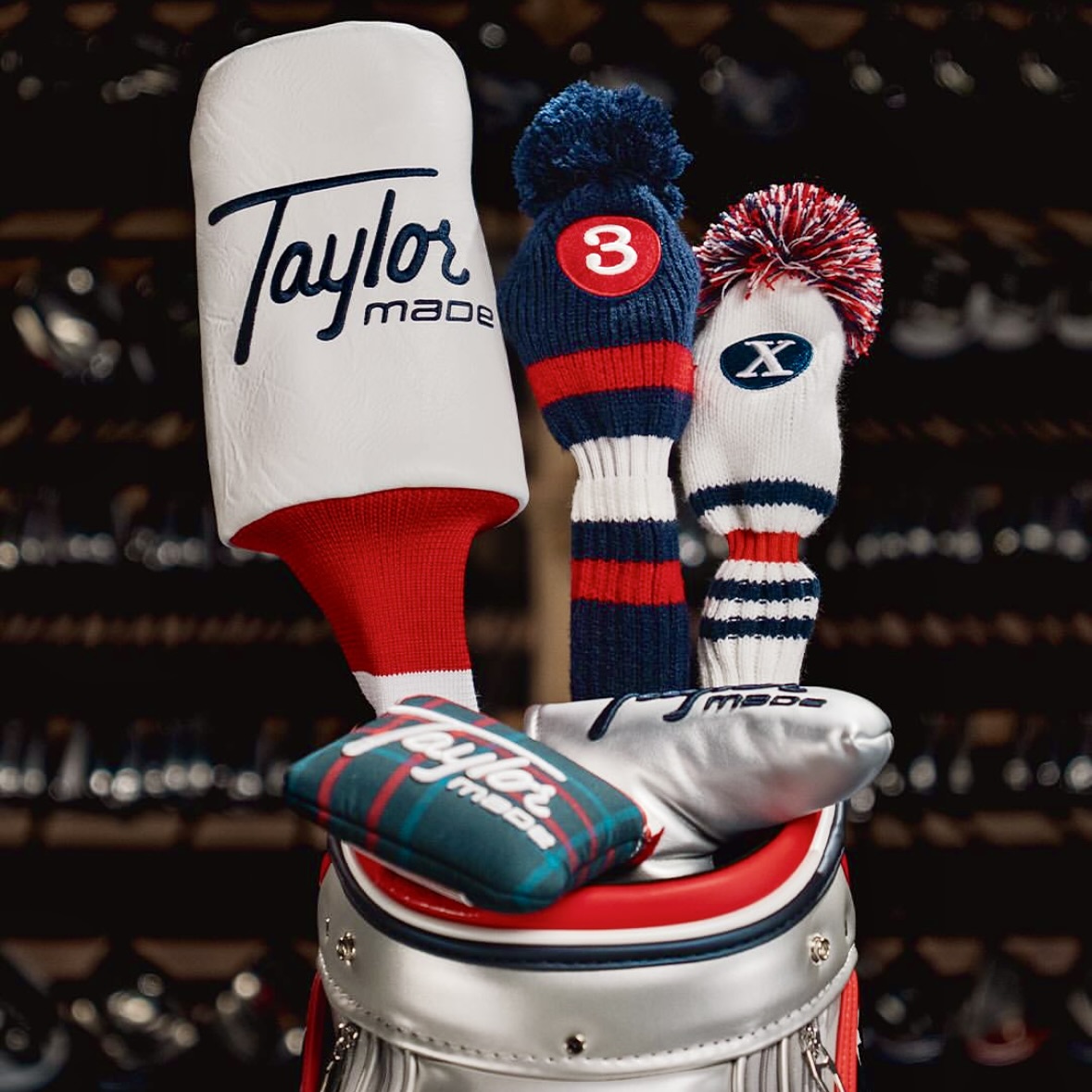 代购TaylorMade高尔夫球杆套USOPEN舍弗勒款Summer Commemorative
