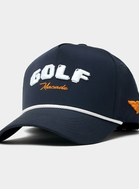 代购Macade golf Crossover Rope Snapback男子均码高尔夫球帽