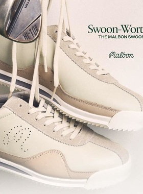 代购MALBON GOLF SWOON女子高尔夫球鞋无钉简洁舒适休闲运动鞋