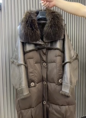 368 元                    兔毛一体鹅绒服  不支持退换介意勿拍