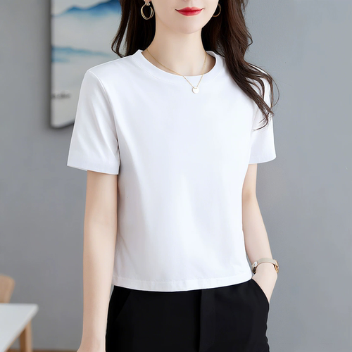 2026夏日辣妹超火减龄修身t恤女新款独特设计感超好看小上衣短袖