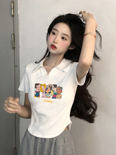 纯棉正肩t恤女2026新款爆款夏季