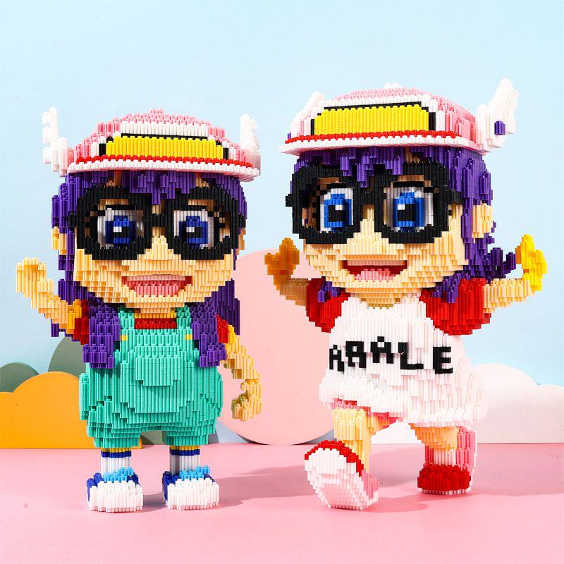 迷你小颗粒微型拼装积木儿童益智解压成人马里奥拼图玩具男孩女孩