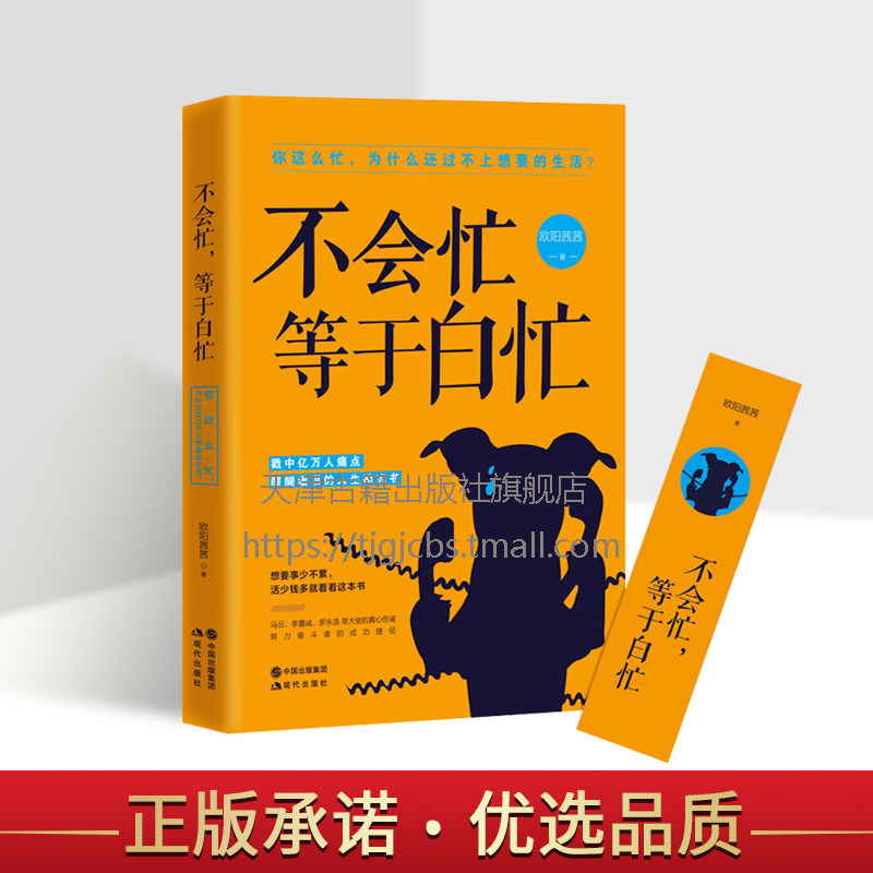不会忙等于白忙 成功人士真实故事心灵鸡汤成功励志畅销书小故事大