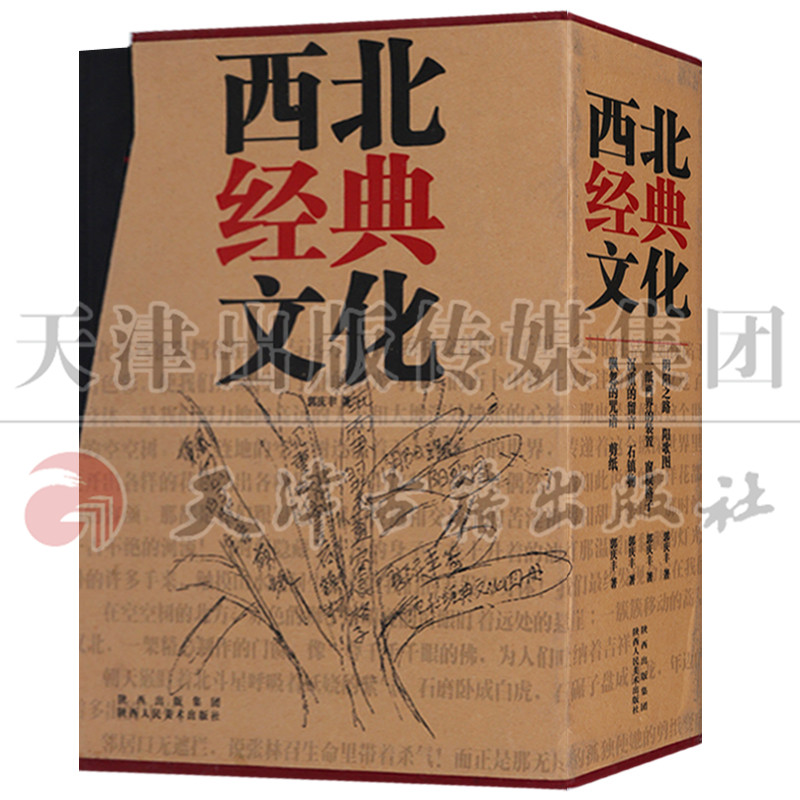 正版西北经典文化（插盒装共4卷）飘忽咒语剪纸一纸两界的装置窗棂格子沉zhong留言石镇物阴阳之路阳歌图陕西人民美术出版社