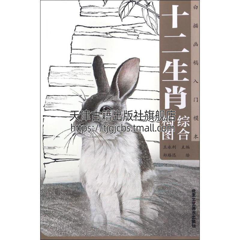 白描画稿入门模本 十二生肖综合构图  中国画工艺美术赏饰临习绘制技法新手初学步骤绘画国画技法书籍 王永利 北京工艺美术出版社怎么看?