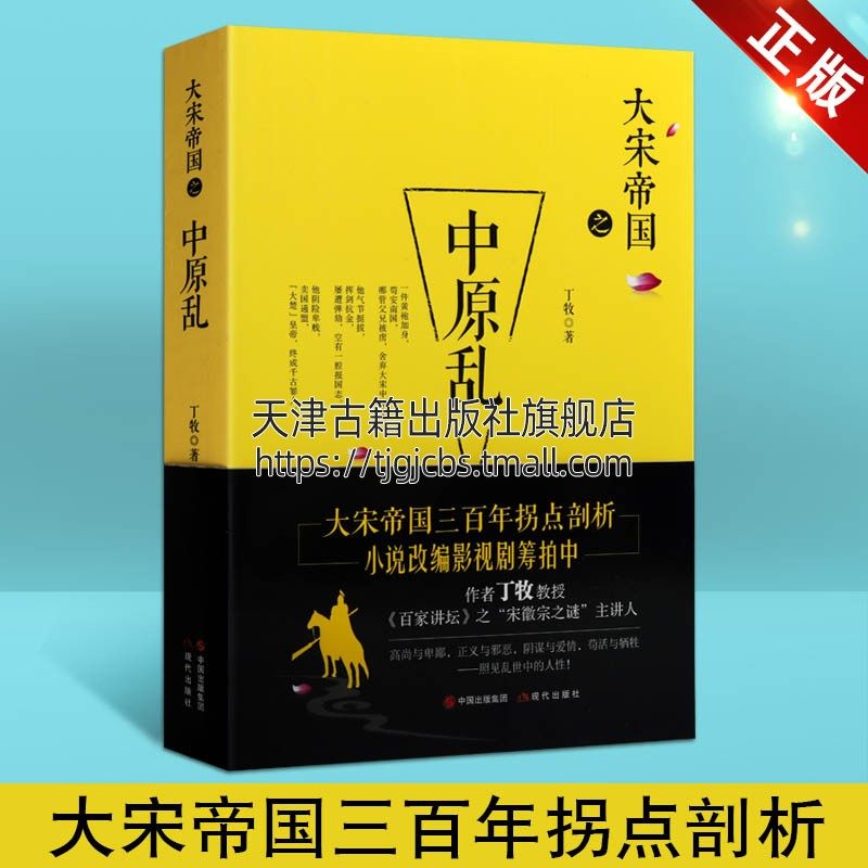 大宋帝国之中原乱 大宋帝国系列图书 百家讲坛宋徽宗之谜主讲丁牧