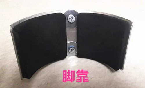 铝合金高跷专用腿靠，铝合金材质