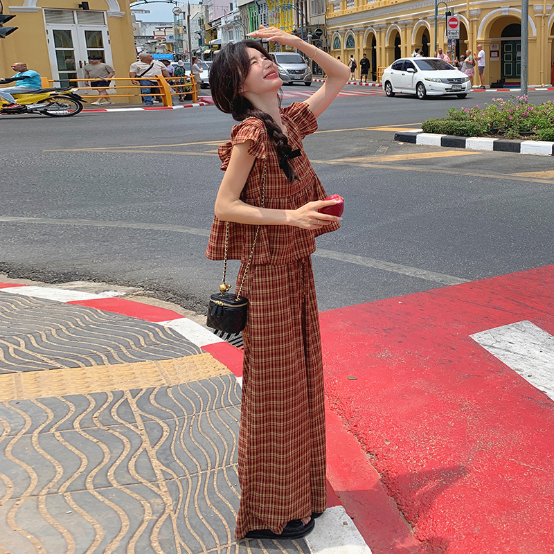 夏款新款现货支持退现P120k188，女装套装/套裙，浙宝220A