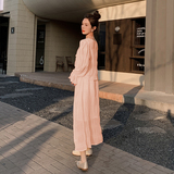 新中式国风假两件连衣裙女2024夏新款拼接气质优雅显瘦改良旗袍裙，女装连衣裙，浙宝220A