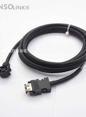 三菱伺服电机编码器信号线 MR-J3ENCBL5M-A2-L 3M 12M 10M-A1-L