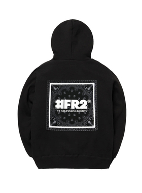 #FR2 Paisley Pattern Hoodie 腰果花图案 男女加绒连帽卫衣帽衫