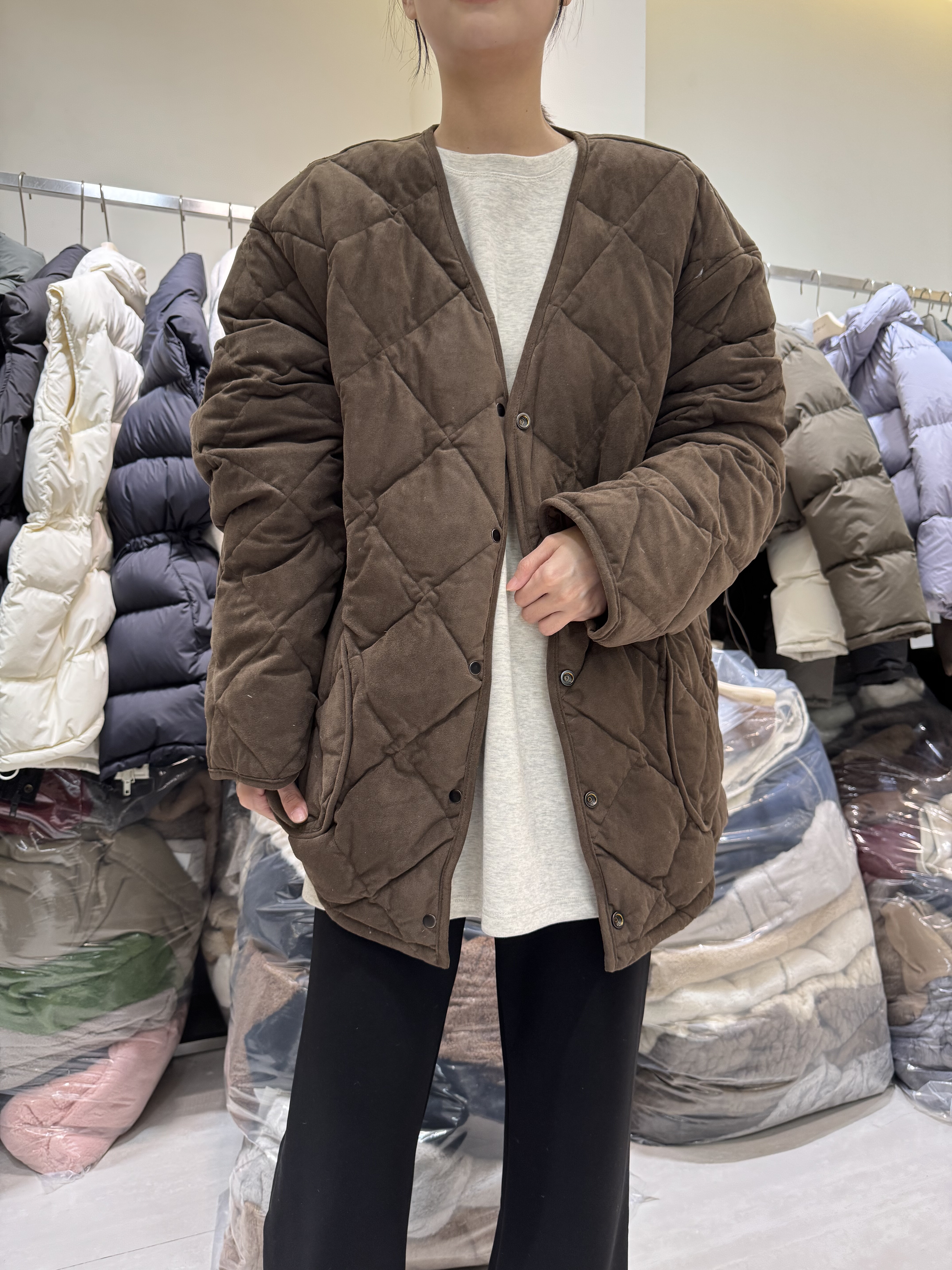 摩登mdeng韩系两面穿90白鸭绒羽绒服女2025冬季时尚保暖外套95566