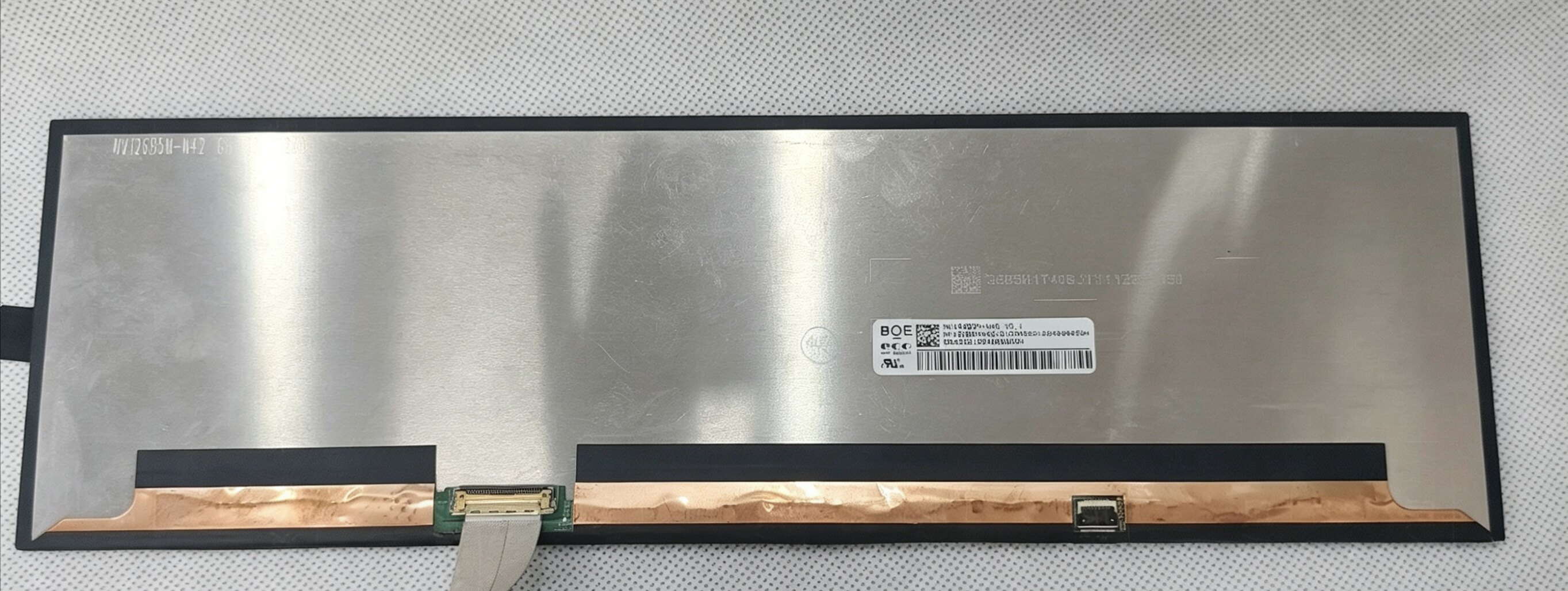 12.6寸京东方NV126B5M-N42 HiFi长条屏 带鱼屏1920*515 60hz