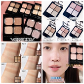 日本凯朵KATE双质感四色眼影2.5次元 柔哑光和闪粉淡彩色KAJIERI