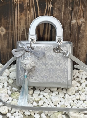 【送绣球】广西非遗壮锦轻奢复古戴妃包小方包斜挎手拿高端气质款