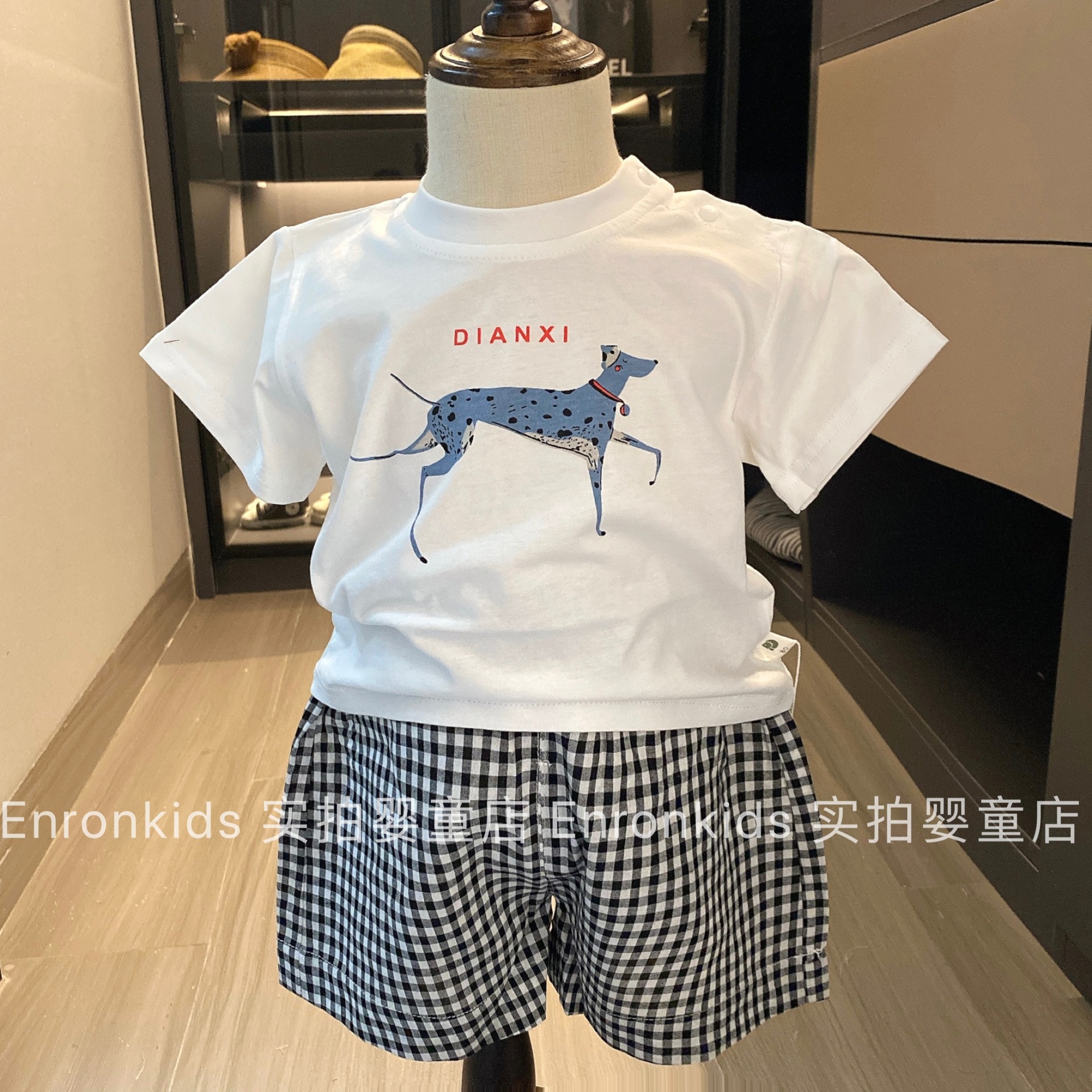 男童夏季2025新款卡通短袖短裤套装婴幼儿童装宝宝薄款夏装两件套,童装/婴儿装/亲子装,套装,淘宝优惠券,粉丝福利购,淘宝优惠卷