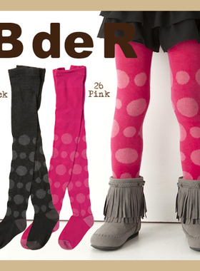 38包邮出口日本BdeR儿童全棉裤袜连裤袜断码处理适合身高90-100㎝