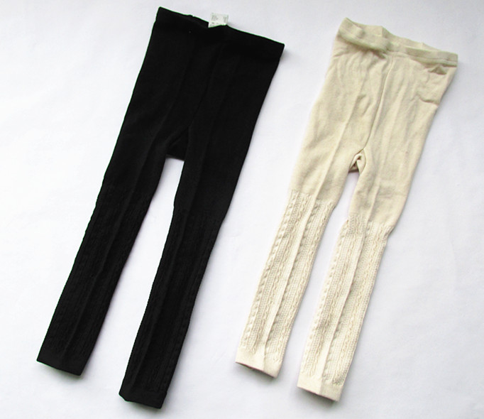 WORLDBASIC全棉提花打底裤