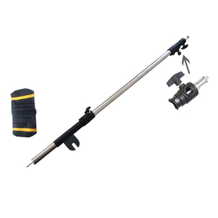 影视顶灯架横杠摄影支架伸缩吊杆延伸臂杆斜横臂延伸送沙袋