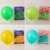 Круглый латексный воздушный шар, 10 дюймов, 100 шт, увеличенная толщина, материал