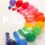 Круглый латексный воздушный шар, 10 дюймов, 100 шт, увеличенная толщина, материал