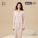 可外穿 爱帝带胸垫睡衣女花纱小香风睡衣家居服套装 蜜蜂欢乐社