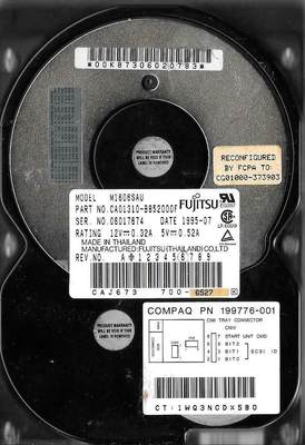 议价Fujitsu 553MB Internal 5400RPM M1603SAU HDD议价