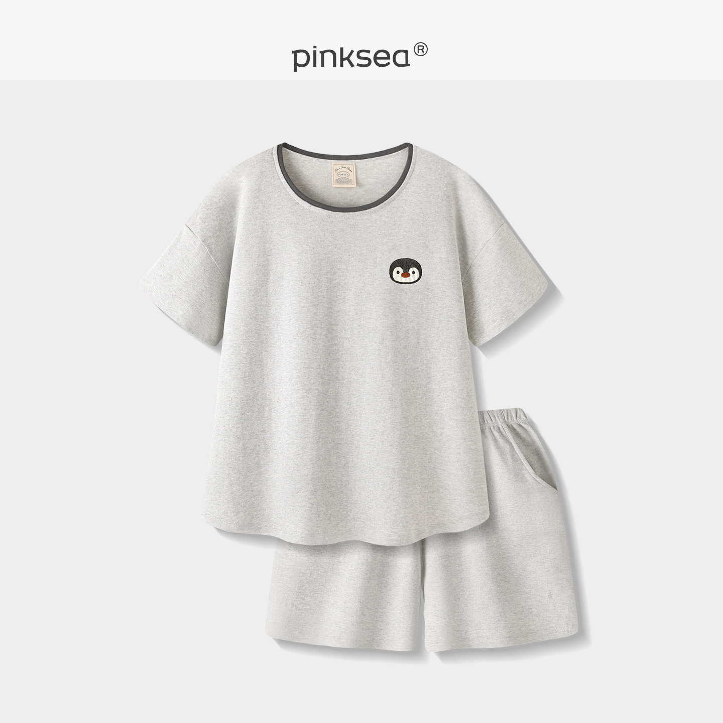 睡衣女款夏A类纯棉短袖家居服图片