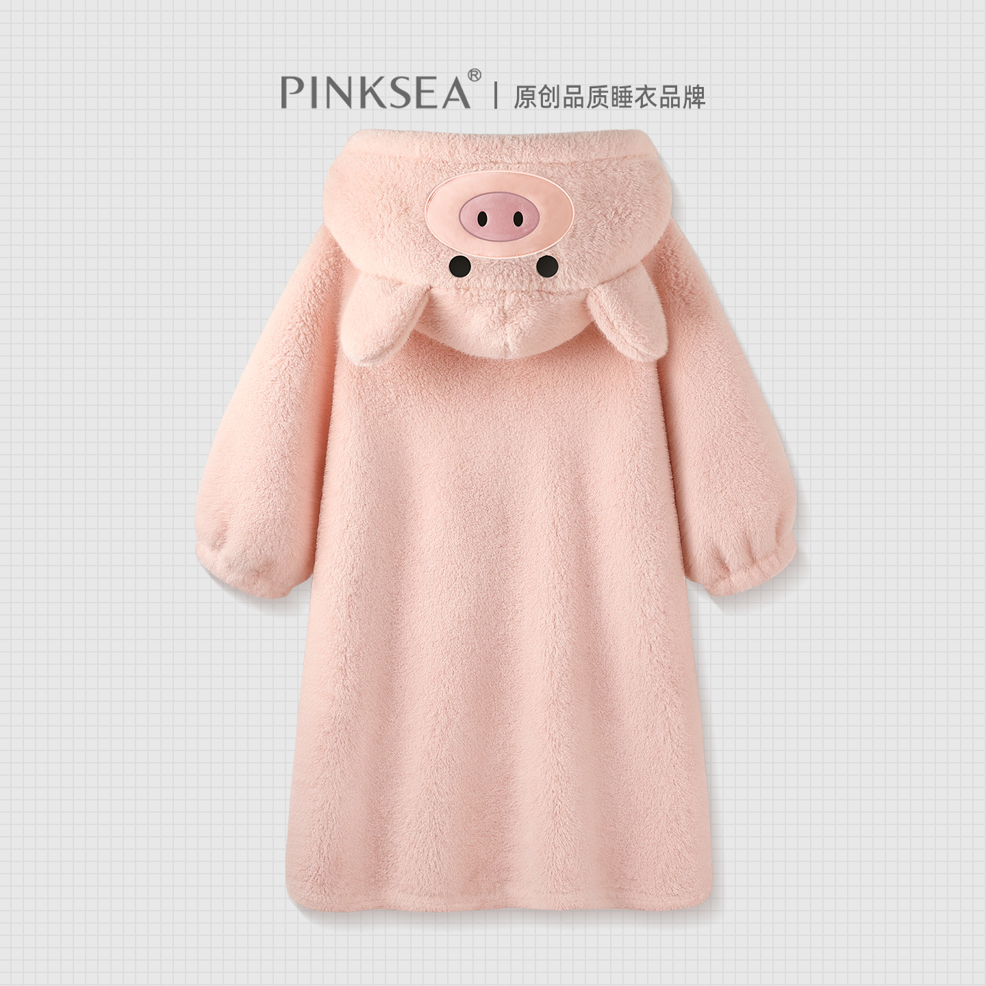 2025新款珊瑚绒睡袍女款