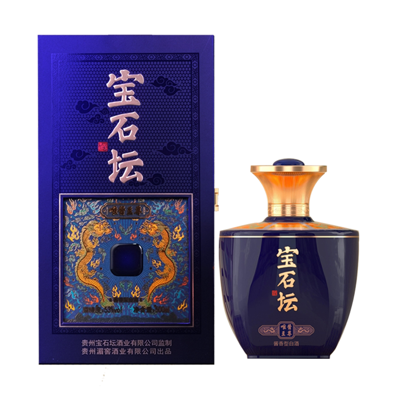 贵州宝石坛500ml单瓶高度白酒